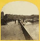 Iron bridge [Stereoview  1860s]